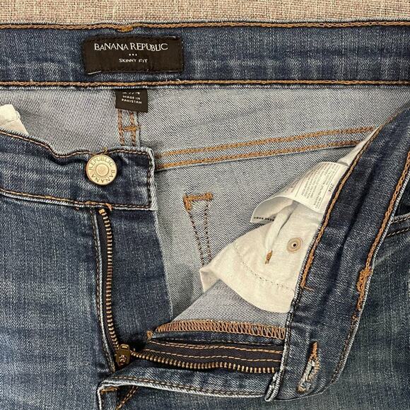 Banana Republic Jeans Women Skinny Fit Blue 27/4 2016 - Picture 3 of 13